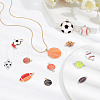 ARRICRAFT Sports Theme DIY Jewelry Making Findings Kits DIY-AR0003-70-4