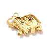 Ion Plating(IP) 304 Stainless Steel Pendants STAS-P312-02G-2