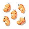 Opaque Resin Pendants RESI-G043-E03-1