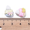 Opaque Cute Resin Decoden Cabochons X-RESI-B024-01H-3
