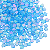 SOFPLATE 800Pcs 2 Styles Eco-Friendly Transparent Acrylic Beads TACR-SP0001-01D-1