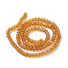 Electroplate Glass Beads Strands EGLA-A034-T1mm-L01-2
