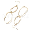 Brass Dangle Earrings EJEW-JE06182-4