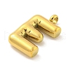 Ion Plating(IP) 304 Stainless Steel Pendants STAS-C102-16G-E-2