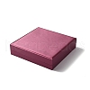Rectangle PU Leather pendant Necklace Jewelry Storage Box CON-WH0094-21-2