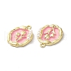 Alloy Enamel Pandants ENAM-K067-083G-04-2