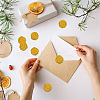 SUPERDANT® 50Pcs Adhesive Wax Seal Stickers DIY-SD0001-69B-4