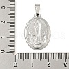 Non-Tarnish 304 Stainless Steel Pendants STAS-B071-02A-27P-3