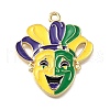 Alloy Enamel Pendants ENAM-K076-03A-01-1