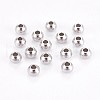 Non-Tarnish 304 Stainless Steel Smooth Round Beads STAS-M006-01E-1
