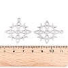 304 Stainless Steel Pendants STAS-N108-39P-3
