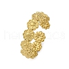 304 Stainless Steel Open Cuff Ring for Women RJEW-Z083-01G-4