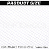BENECREAT 2 Yards Polyester Net Mesh Fabric DIY-BC0012-84B-2