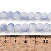Crackle Glass Beads Strands GLAA-N009-8mm-07-4