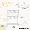 2 Layers Hanger Style Acrylic Earring Storage Display Rack ST-CJ0034-03-8