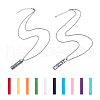 FIBLOOM 2Sets 2 Styles Hollow Perfume Bottle Pendant Necklaces NJEW-FI0001-64-1