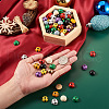 Craftdady 200Pcs Schima Wood Cabochons WOOD-CD0001-25-5