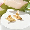 304 Stainless Steel Stud Earrings for Women STAS-Z117-21G-3