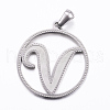 Non-Tarnish 304 Stainless Steel Pendants STAS-K162-075P-1