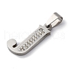 201 Stainless Steel Pendants STAS-Q342-53P-J-2