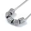 304 Stainless Steel Snake Chain Necklaces NJEW-U004-04P-1