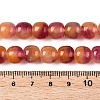Dyed Natural White Jade Beads Strands G-T138-D09-5