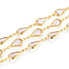 Brass Teardrop Link Chains CHC-N023-09A-G-1