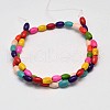 Dyed Synthetic Turquoise Bead Strands G-M1432-0-A-2