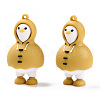 PVC Plastic Cartoon Pendants X-PVC-G003-02B-4