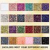 Olycraft Chips Opaque Glass Beads GLAA-OC0001-43-2
