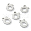 Non-Tarnish 304 Stainless Steel Charms STAS-G244-01S-1