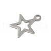 Non-Tarnish 201 Stainless Steel Pendants STAS-C108-41P-2