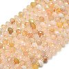 Natural Cherry Blossom Agate Beads Strands G-P573-A22-01-2