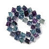 Natural Fluorite Beads Strands G-NH0063-01-3