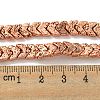 Electroplated Natural Lava Rock Beads Strands G-I360-X01-03-4