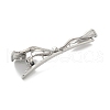 Alloy Alligator Hair Clips AJEW-A061-01B-P-3