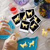 Nickel Decoration Stickers DIY-WH0450-156-3