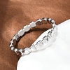 304 Stainless Steel Plain Band Finger Rings RJEW-P153-01P-2