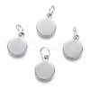 Non-Tarnish 304 Stainless Steel Charms EJEW-L238-02A-P-1