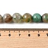 Natural Green Cherry Blossom Agate Beads Strands G-NH0061-A01-10mm-5