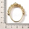 Rotatable Alloy Swivel Open Back Bezel Pendants PALLOY-I223-18LG-3