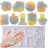 DIY Silicone Halloween Theme Pendant Molds HAWE-PW0001-034A-1