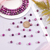 ARRICRAFT Natural Charoite Round Beads Strands G-AR0003-31-3