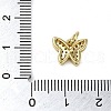 Brass Micro Pave Clear Cubic Zirconia Pendants KK-U005-01C-G-3