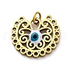 304 Stainless Steel Enamel Charms STAS-E550-53G-01-1