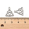 Non-Tarnish 316 Surgical Stainless Steel Charms STAS-H190-03P-03-3