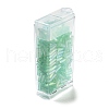 10G Ceylon Glass Twist Bugle Beads SEED-L012-01C-2