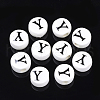 Handmade Porcelain Beads PORC-Q259-01Y-1