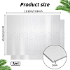 Brushed Rectangle 304 Stainless Steel Sheets TOOL-WH0159-24A-2
