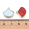 Alloy Acrylic Pendants OACR-T028-38-3